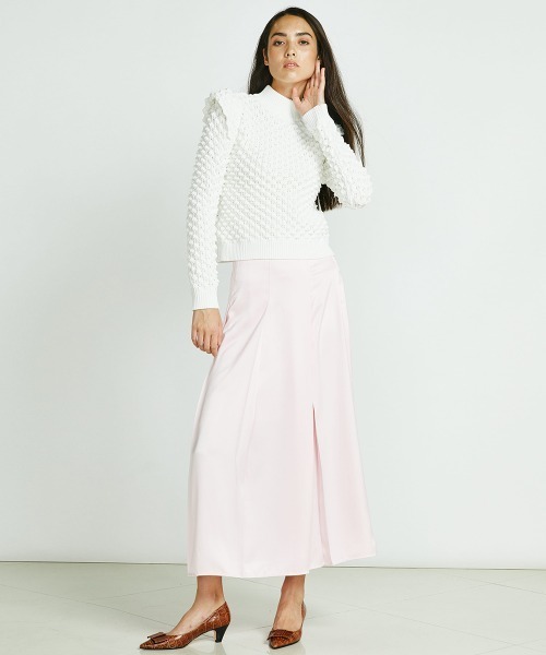 「Sov.」 長袖ニット 38 オフホワイト レディース_画像8