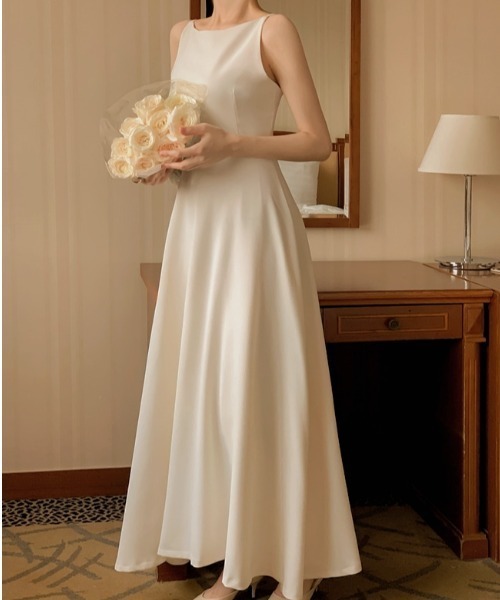 「a lot of love」 キャミソールワンピース S ベージュ レディース_画像6