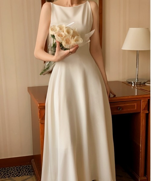 「a lot of love」 キャミソールワンピース S ベージュ レディース_画像7