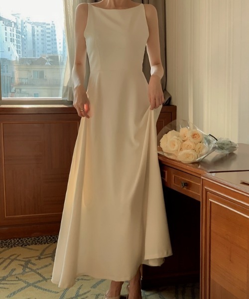 「a lot of love」 キャミソールワンピース S ベージュ レディース_画像8