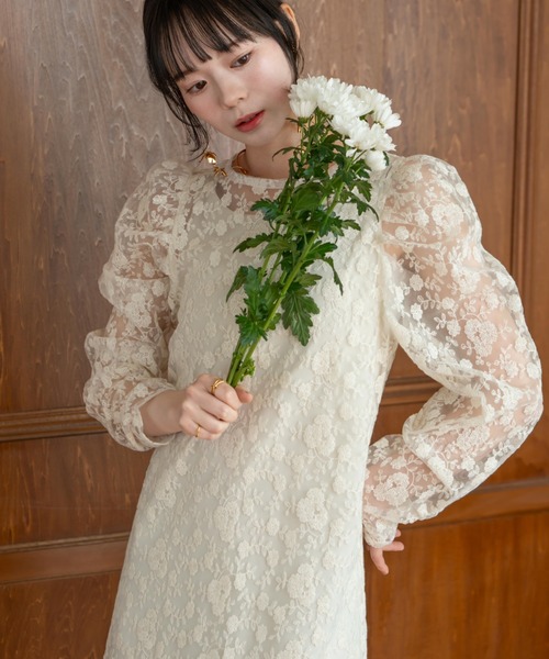 h.naoto hangry&angry 長袖ワンピース　キャラクタープリント h.naoto hangry&angry 長袖ワンピース キャラクタープリント h.naoto