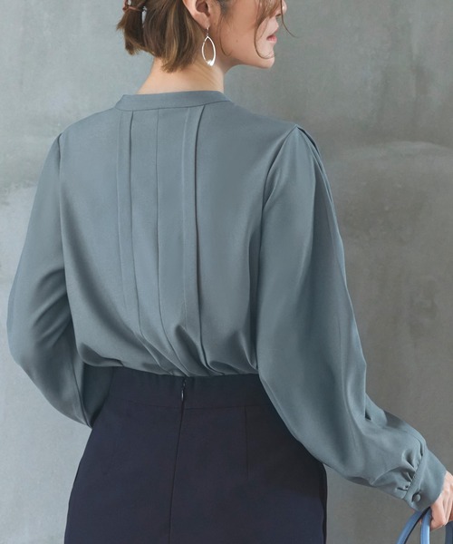 「RUIRUE BOUTIQUE」 長袖ブラウス L ブラック レディース_画像5