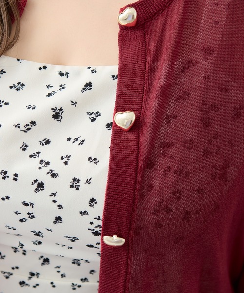 「Louiosy」 ニットカーディガン X-LARGE ブルー レディース_画像2