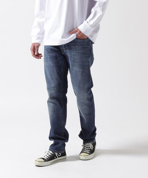「DENHAM」 スキニーデニムパンツ 33 ブルー メンズ_画像2
