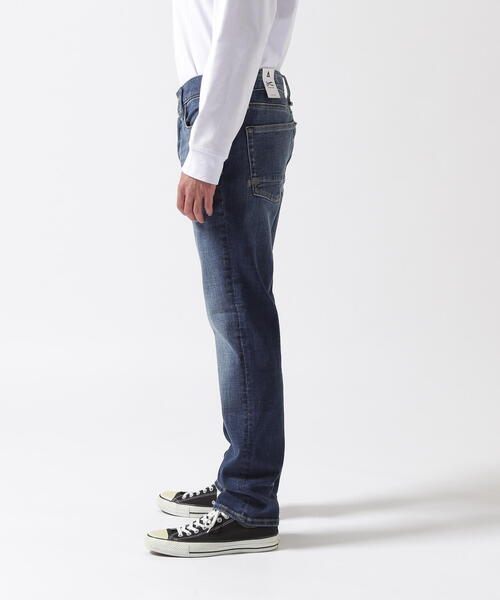 「DENHAM」 スキニーデニムパンツ 33 ブルー メンズ_画像4