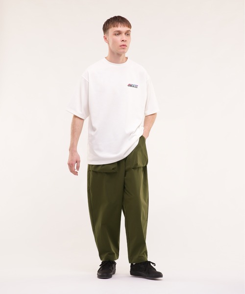 「MANASTASH」 イージーパンツ MEDIUM オリーブ メンズ_画像4