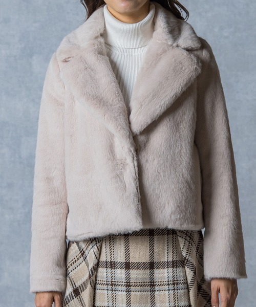 「QUEENS COURT」 テーラードジャケット M ベージュ レディース_画像3