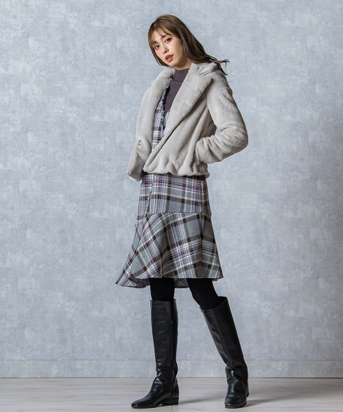 「QUEENS COURT」 テーラードジャケット M ベージュ レディース_画像5