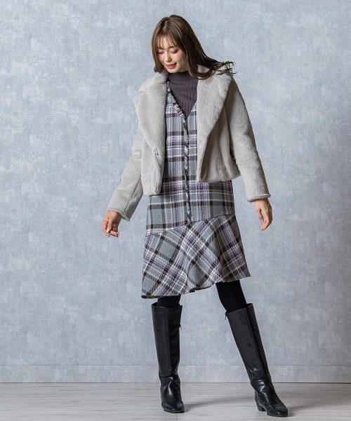 「QUEENS COURT」 テーラードジャケット M ベージュ レディース_画像6