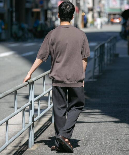 「URBAN RESEARCH ROSSO MEN」 半袖ポロシャツ MEDIUM カーキ メンズ_画像9