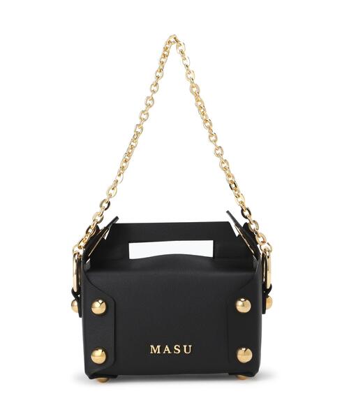 ショルダーバッグ MASU/エムエーエスユー/LEATHER CAKE BAG/M26U6OJ008 メンズ レディースの画像