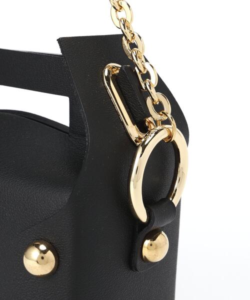 ショルダーバッグ MASU/エムエーエスユー/LEATHER CAKE BAG/M26U6OJ008 メンズ レディースの画像