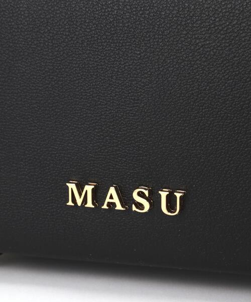 ショルダーバッグ MASU/エムエーエスユー/LEATHER CAKE BAG/M26U6OJ008 メンズ レディースの画像
