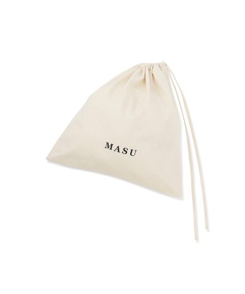 ショルダーバッグ MASU/エムエーエスユー/LEATHER CAKE BAG/M26U6OJ008 メンズ レディースの画像