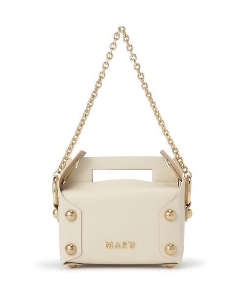 ショルダーバッグ MASU/エムエーエスユー/LEATHER CAKE BAG/M26U6OJ008 メンズ レディースの画像