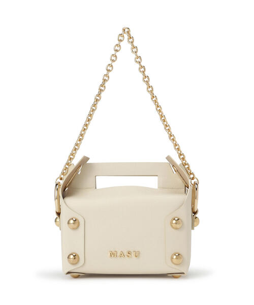 ショルダーバッグ MASU/エムエーエスユー/LEATHER CAKE BAG/M26U6OJ008 メンズ レディースの画像