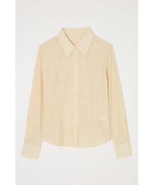 MOUSSY（マウジー） ブラウス シャツ 「26年SS新作」DOT TULLE シャツ