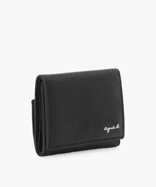 agnes b.（アニエスベー） 財布 レザー 三つ折り ウォレット ABH05−02