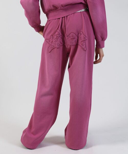 「SEQUENZ」 スウェットパンツ MEDIUM ピンク系その他2 メンズ_画像2