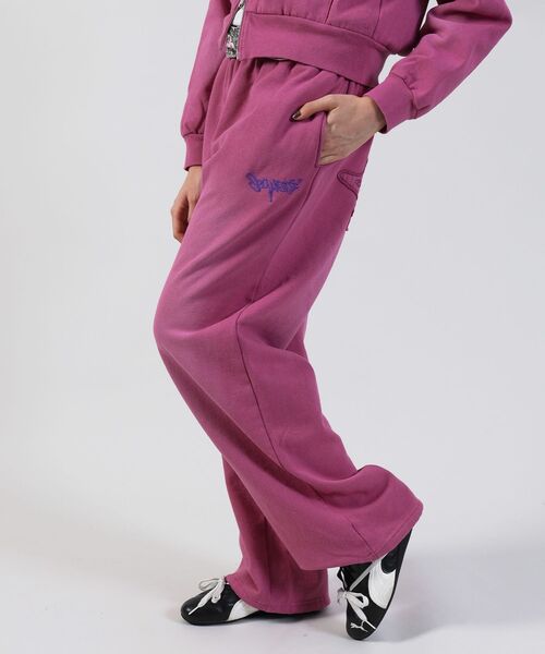 「SEQUENZ」 スウェットパンツ MEDIUM ピンク系その他2 メンズ_画像3