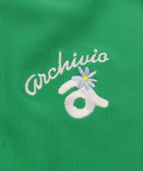 archivio（アルチビオ） ポロシャツ ポロ 「LADIES」スキッパー襟速乾