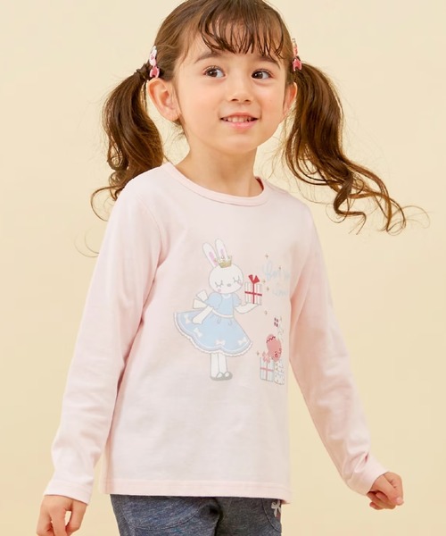 KP tシャツ 「GOOD PRICE」 mimiちゃんプリント 長袖Tシャツ キッズ 