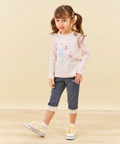 KP tシャツ 「GOOD PRICE」 mimiちゃんプリント 長袖Tシャツ キッズ 