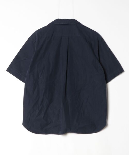Danton（ダントン） 半袖シャツ 38 ネイビー レディース : ZOZOTOWN