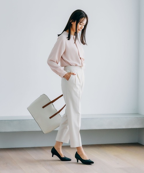 「GLOBAL WORK」 イージーパンツ MEDIUM ミント レディース_画像3