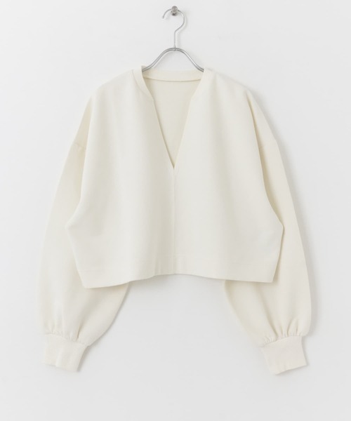 「SENSE OF PLACE by URBAN RESEARCH」 スウェットカットソー ONE ライトグレー レディース_画像2