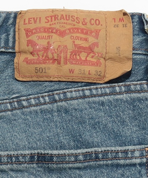 「501」 デニムパンツ W29 L32 ライトインディゴブルー メンズ_画像4