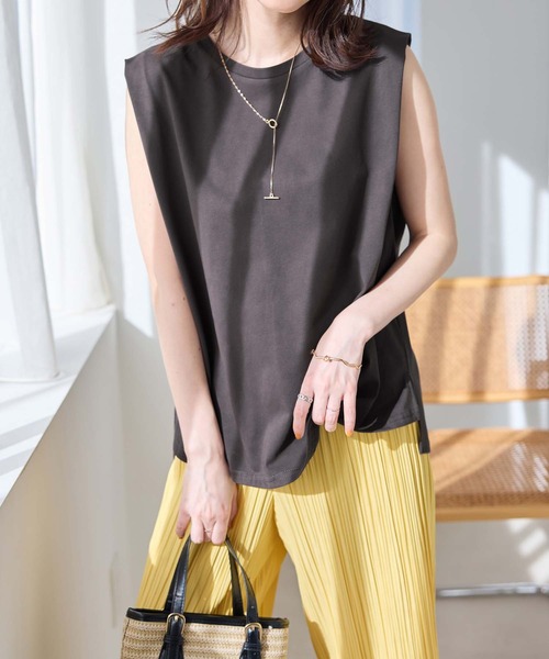 希少 美品 ワイズ ウール ノースリーブ 総柄 デザインブラウス タンクトップ 希少 美品 ワイズ ウール ノースリーブ 総柄 デザインブラウス タンク
