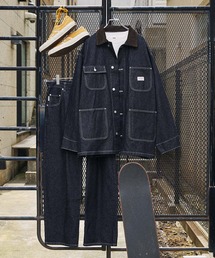 「MONO-MART」 カバーオール L インディゴブルー メンズの画像3