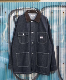 「MONO-MART」 カバーオール L インディゴブルー メンズの画像5