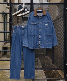 「MONO-MART」 カバーオール L インディゴブルー メンズの画像9