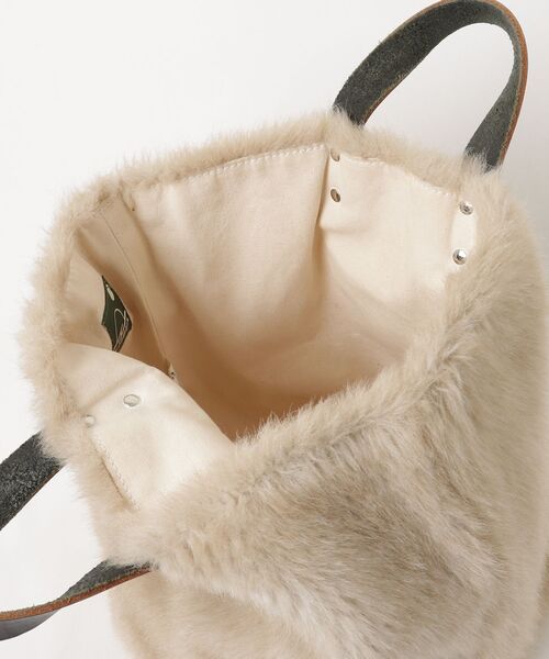 「TEMBEA」 ハンドバッグ - ベージュ レディース_画像4