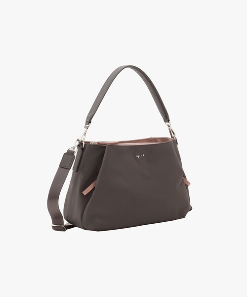 agnes b.（アニエスベー） ショルダーバッグ バッグ ナイロン 2way