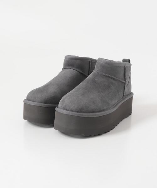「UGG」 シューズ 24 チャコールグレー レディースの画像