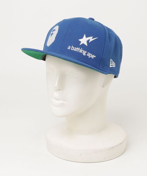 A BATHING APE（アベイシングエイプ） キャップ「NEW ERAコラボ」 M