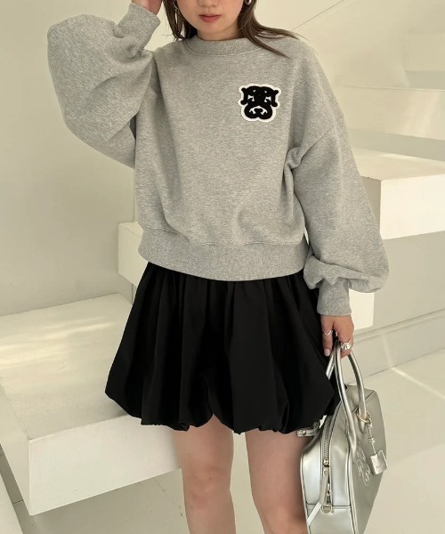 「SNIDEL」 ミニスカート 0 ベージュ レディースの画像