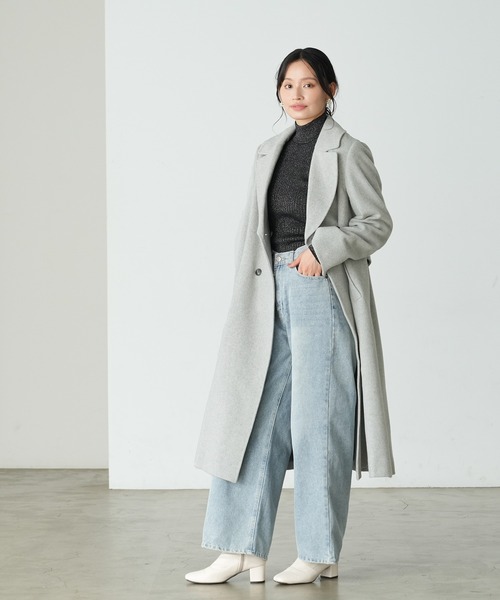 「TRUDEA」 トレンチコート LARGE ベージュ レディース_画像3