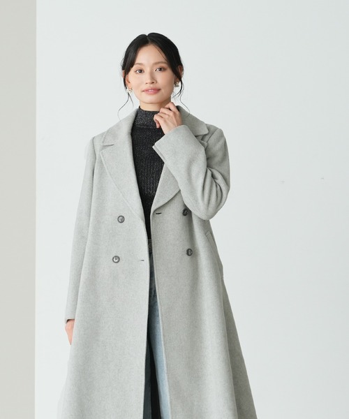 「TRUDEA」 トレンチコート LARGE ベージュ レディース_画像5