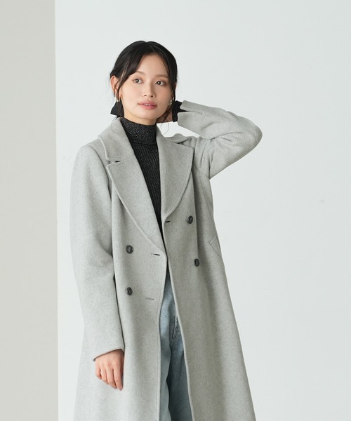 「TRUDEA」 トレンチコート LARGE ベージュ レディース_画像6