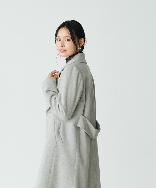 「TRUDEA」 トレンチコート LARGE ベージュ レディース_画像7