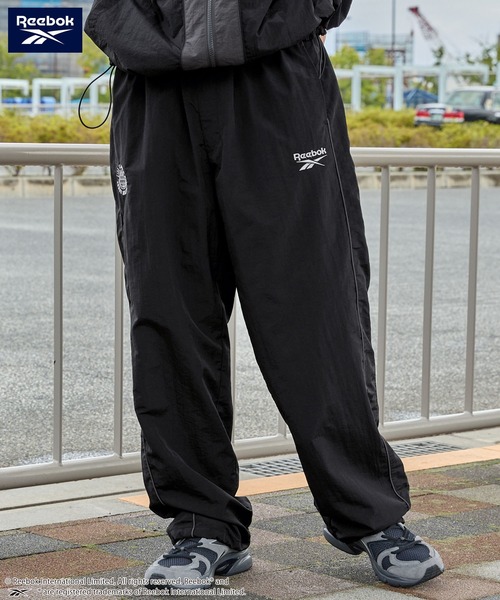 「Reebok」 イージーパンツ L ブラック メンズ_画像2