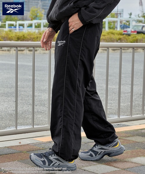 「Reebok」 イージーパンツ L ブラック メンズ_画像3