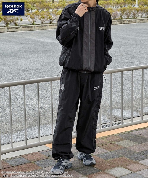 「Reebok」 イージーパンツ L ブラック メンズ_画像7