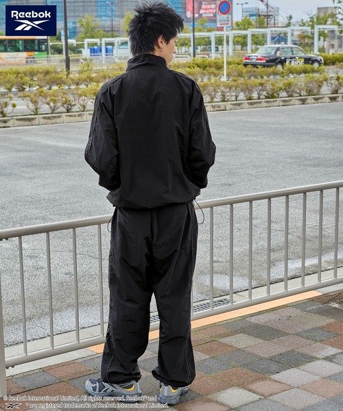 「Reebok」 イージーパンツ L ブラック メンズ_画像8