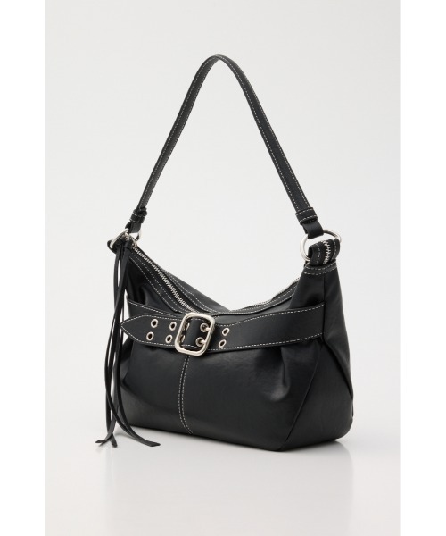 ショルダーバッグ moussy waist&amp;shoulder bag MOUSSY（マウジー） ショルダーバッグ バッグ SADDLE SHOULDER BAG