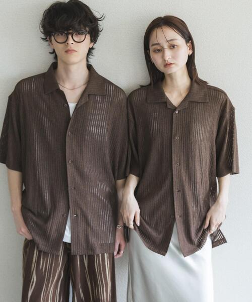 SENSE OF PLACE by URBAN RESEARCH シャツ 半袖 「ユニセックス